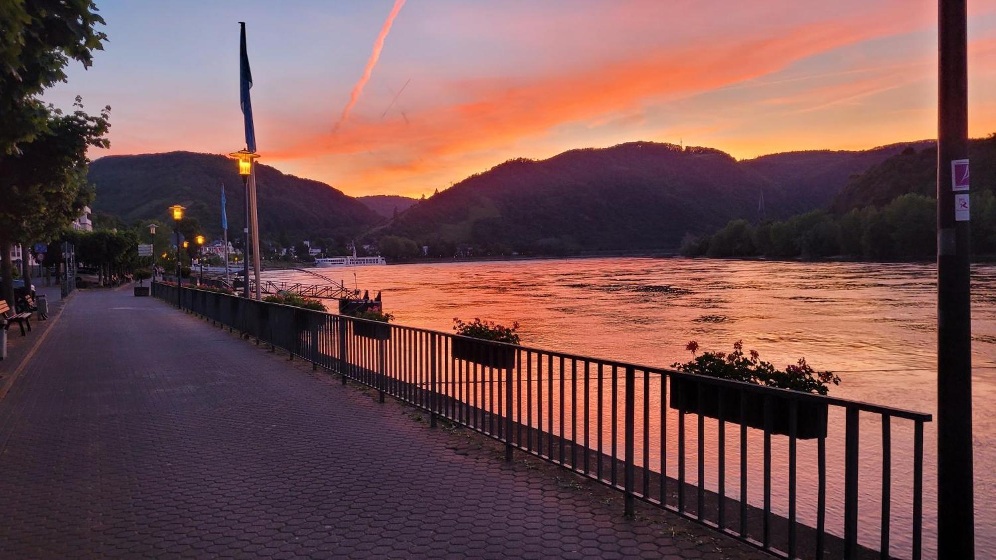 Ferienwohnung Mit Grosser Terrasse Boppard Exterior foto